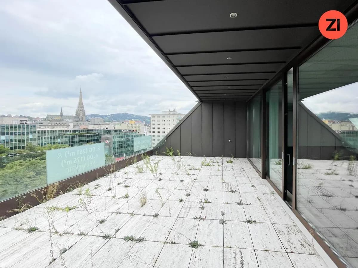Penthouse Büroflächen an der Linzer Landstrasse zu vermieten - Bild 1