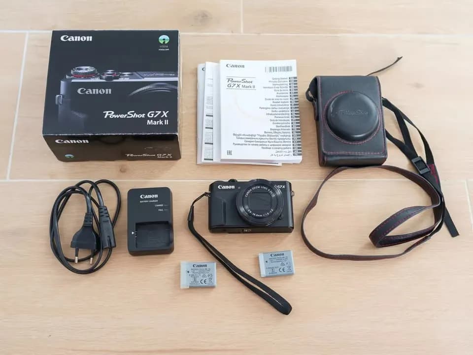 Canon PowerShot G7 X Mark II
