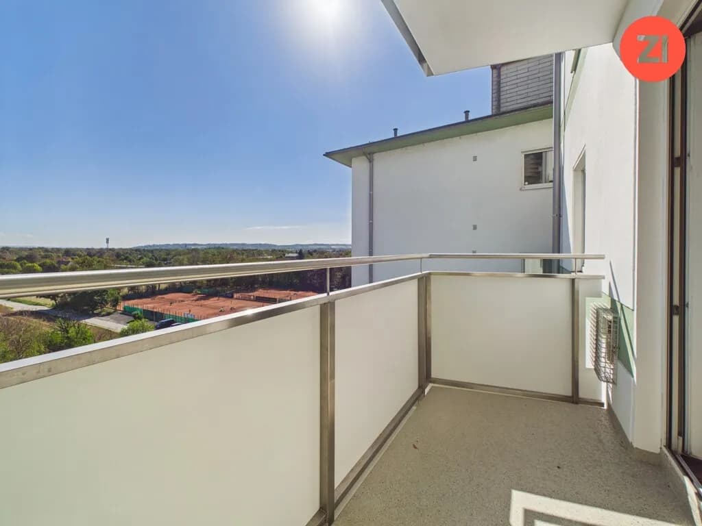 Gut aufgeteilte 2-Zimmer-Wohnung mit Weitblick