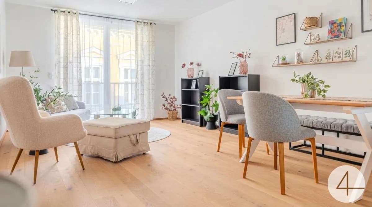 Moderne Neubauwohnung mit Terrasse – Kurzzeitvermietung erlaubt! vermietet bis 31.01.2027