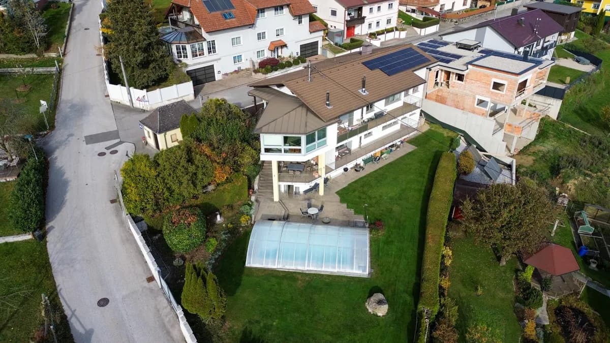 Traumhaftes Zweifamilienhaus mit Blick auf die Donau und das MĂźhlviertel! - Bild 1