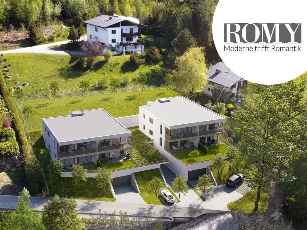 Exklusive, barrierefreie Terrassenwohnung mit Dachgarten und einzigartigem Ausblick im Almtal - Bild 1