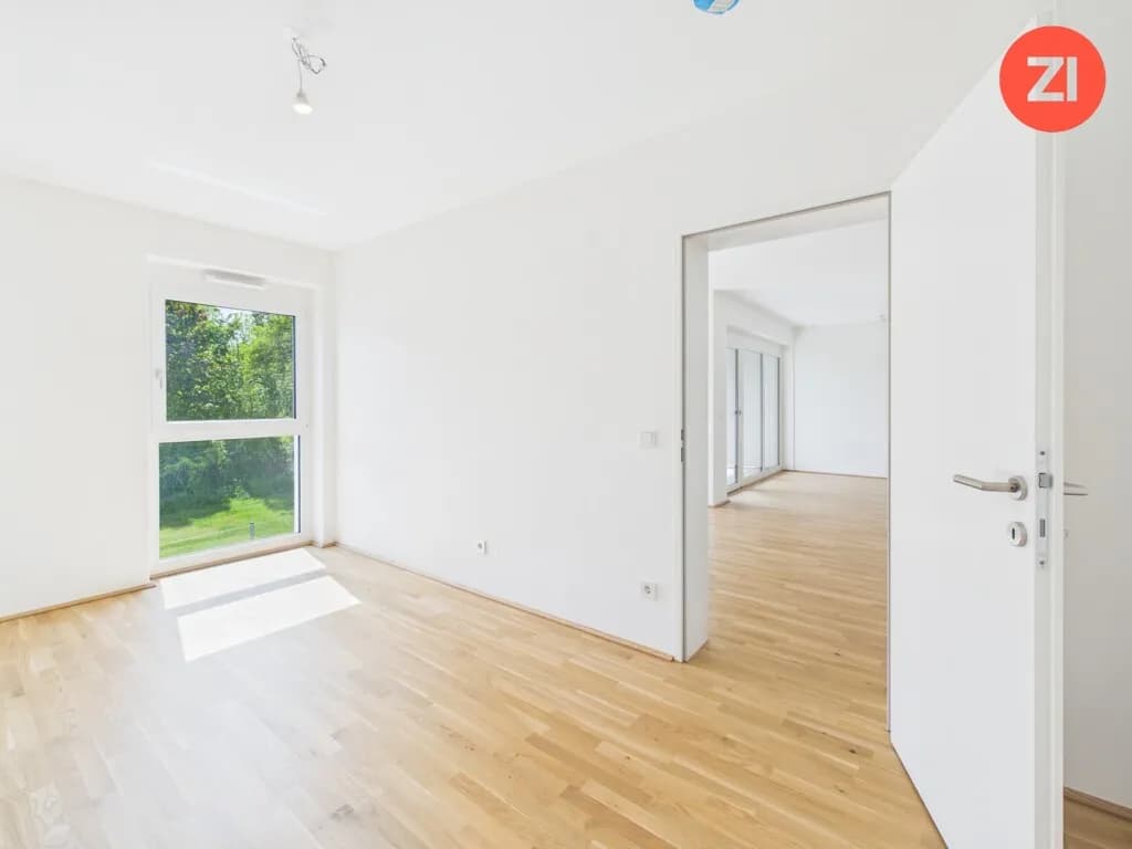 Geförderte 3-Zimmer-Wohnung mit Tiefgaragenparkplatz und Loggia in Gallspach. Erstbezug!