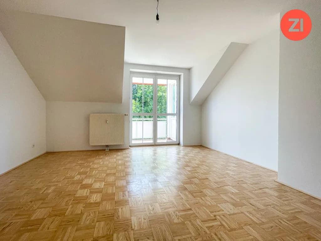 3- Zimmer Dachgeschoss-Wohnung inkl. Loggia und Parkplatz - Bild 1