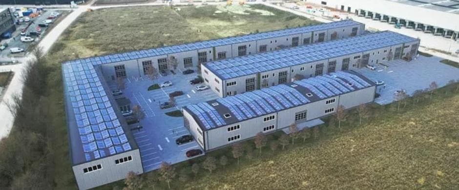 18 neu gebaute Hallen zu vermieten aktuell noch eine 60 m2 Halle frei.- neue Hallen ab Sommer 27 verfügbar - Bild 1