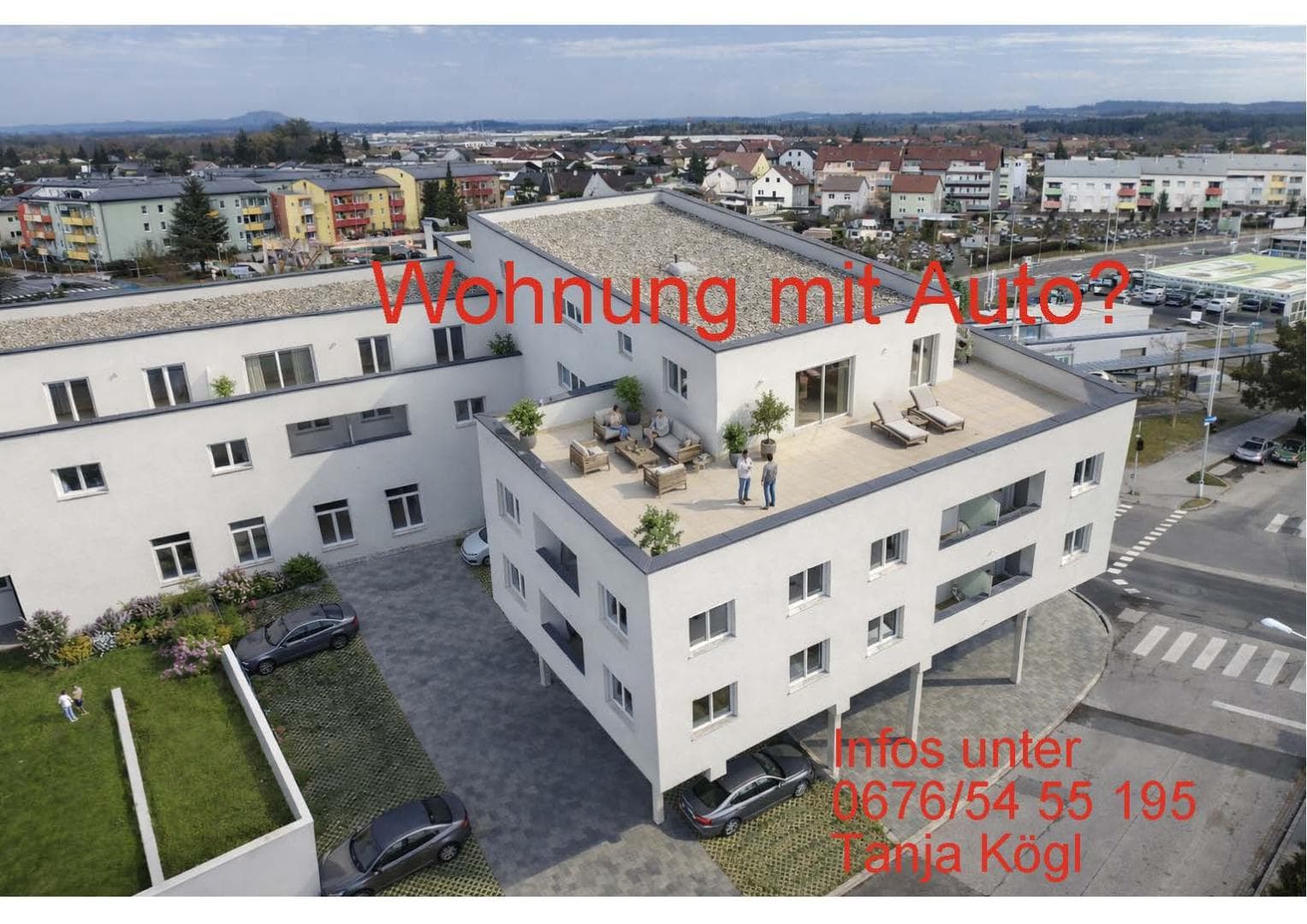🚗 Jetzt Wohnung sichern & Traumauto gewinnen! 🏡 Modern LIving Traun–mit guter Infrastruktur und hoher Wohnqualität Top 4 - Bild 1
