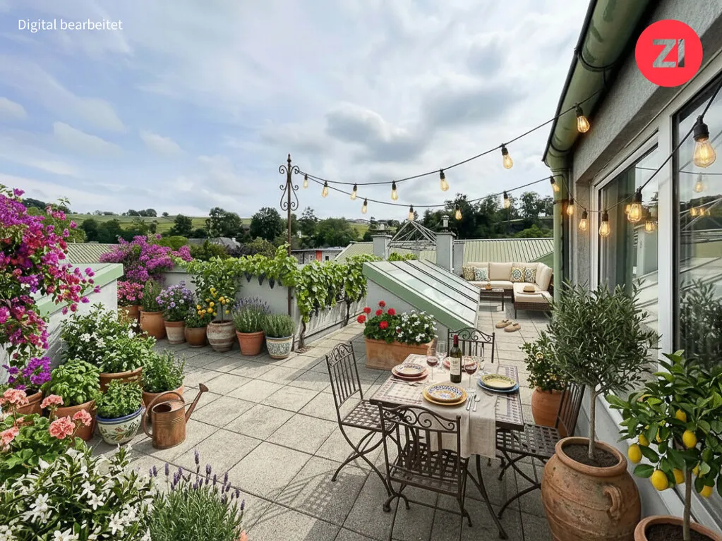Günstig kaufen, selbst sanieren: 2-Zi.-Wohnung. mit Dachterrasse im Zentrum St. Georgen/Gusen - Bild 1