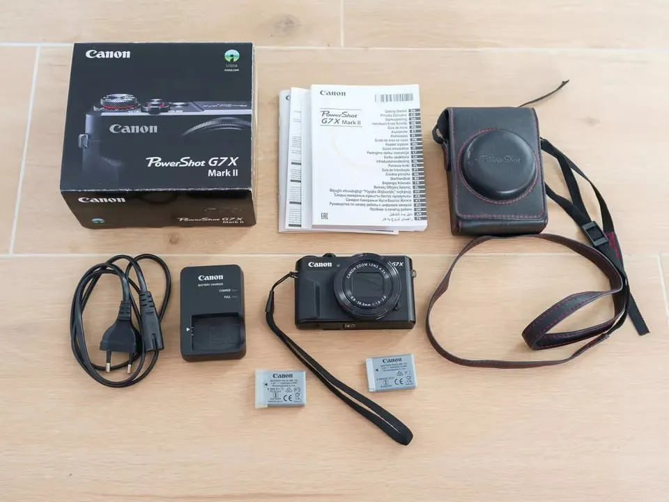Canon PowerShot G7 X Mark II
