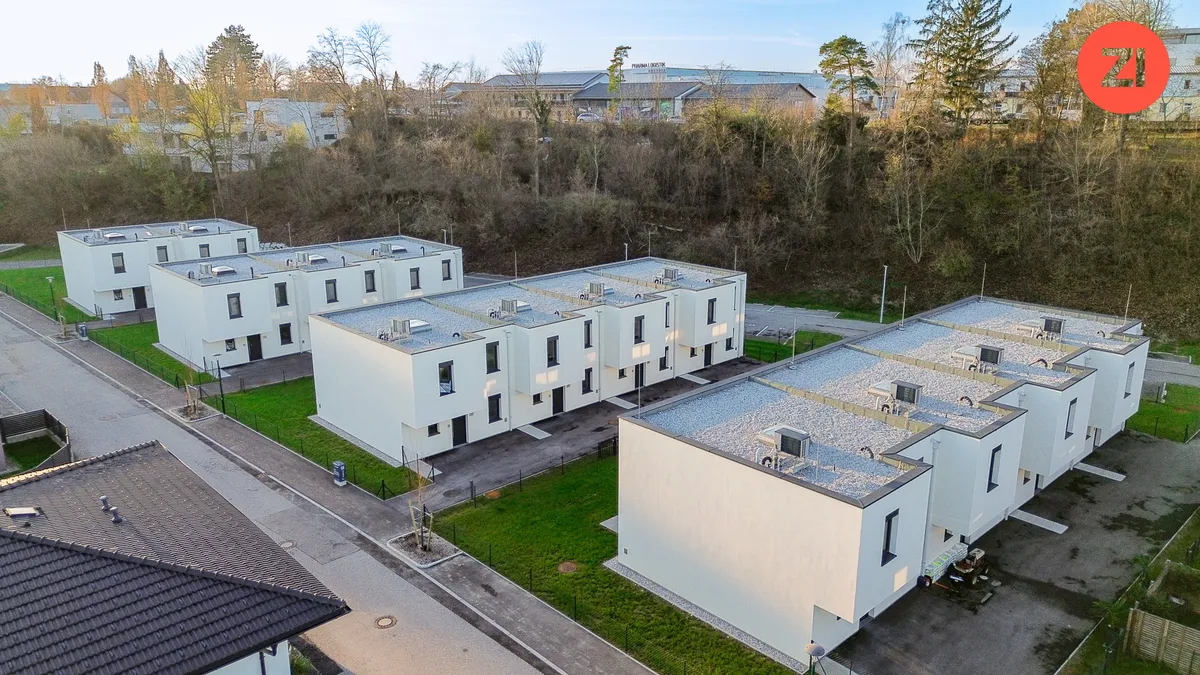 Neubauprojekt *AUGARTEN* - Reihenhäuser in top Lage, verbindet urbanes Leben mit der Natur