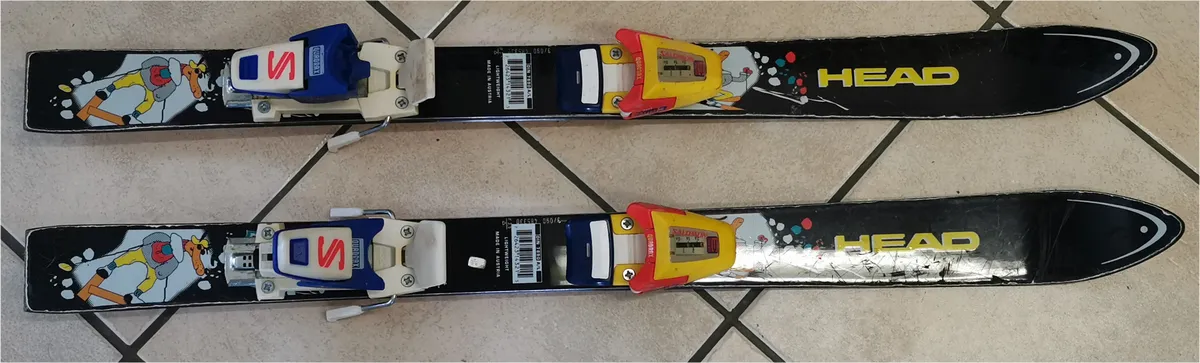 HEAD Kinderskier 90cm inkl. Bindung
