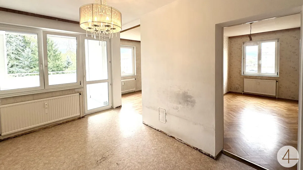 Wohlfühloase mit Loggia! 4 Zimmer Wohnung in toller ruhiger Lage mit Grünblick!