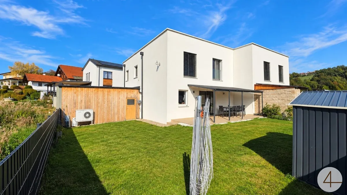 Moderne Doppelhaushälfte zur Miete – Neubau - Kaufoption
